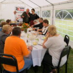 Śniadanie w ogrodzie, które przygotował Grzegorz Russak / Radio Kielce