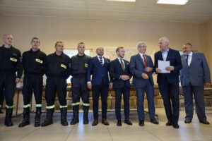 Gmina Miedziana Góra otrzymała prawie 86 tysięcy dofinansowania na sprzęt dla strażaków z Funduszu Sprawiedliwości / Monika Miller / Radio Kielce