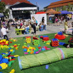 08.06.2018 Kielce. Dni Energii. Piknik edukacyjny dla dzieci na Rynku / Michał Kita / Radio Kielce