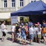 08.06.2018 Kielce. Dni Energii. Piknik edukacyjny dla dzieci na Rynku / Michał Kita / Radio Kielce