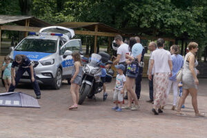 Kampania „Rowerowy Maj” w kieleckim Parku Miejskim / Mateusz Kaczmarczyk / Radio Kielce