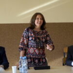 Spotkanie poseł Joanny Lichockiej z mieszkańcami Nowej Słupi / Michał Kita / Radio Kielce