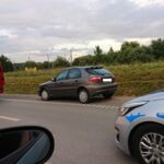 Chęciny. Wypadek / Katarzyna Prędotka / Radio Kielce