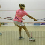 Indywidualne Mistrzostwa Polski Juniorów w Squashu. Z prawej: Maja Maziuk z klubu Katapulta Squash Korona Kielce / Michał Sieradzan / Katapulta squash Korona Kielce