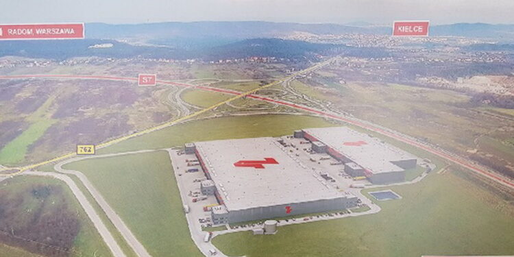 Firma Polonez Plus w partnerstwie z firmą 7R Logistic zbuduje w Chęcinach Centrum Logistyczne / materiały prasowe