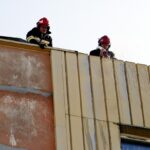 Kielce. Pożar w bloku przy ulicy Dalekiej 27 / Jarosław Kubalski / Radio Kielce