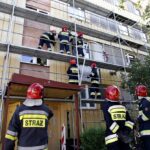 Kielce. Pożar w bloku przy ulicy Dalekiej 27 / Jarosław Kubalski / Radio Kielce