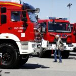 Kielce. Międzynarodowe Targi Sprzętu i Wyposażenia Straży Pożarnej i Służb Ratowniczych IFRE / Jarosław Kubalski / Radio Kielce