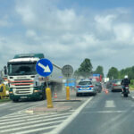 Kolizja na skrzyżowaniu ulic Ściegiennego i Słonecznej / Renata Morąg / Radio Kielce