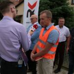 Program Radia Kielce i TVP3 Kielce "Interwencja". Drogowa fuszerka w miejscowości Szewce w gminie Samborzec / Piotr Michalski / Radio Kielce