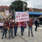 Marsz dla Życia i Rodziny w Sandomierzu / Grażyna Szlęzak-Wójcik / Radio Kielce