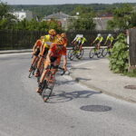 01.06.2018 Wyścig kolarski „Szlakiem walk mjr Hubala”. Etap I Poświętne - Ostrowiec Świętokrzyski / Jarosław Kubalski / Radio Kielce