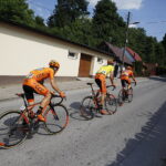 01.06.2018 Wyścig kolarski „Szlakiem walk mjr Hubala”. Etap I Poświętne - Ostrowiec Świętokrzyski / Jarosław Kubalski / Radio Kielce