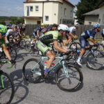 01.06.2018 Wyścig kolarski „Szlakiem walk mjr Hubala”. Etap I Poświętne - Ostrowiec Świętokrzyski / Jarosław Kubalski / Radio Kielce