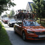 01.06.2018 Wyścig kolarski „Szlakiem walk mjr Hubala”. Etap I Poświętne - Ostrowiec Świętokrzyski / Jarosław Kubalski / Radio Kielce