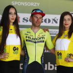 01.06.2018 Wyścig kolarski „Szlakiem walk mjr Hubala”. Etap I Poświętne - Ostrowiec Świętokrzyski. Zwyciężył Kamil Zieliński / Jarosław Kubalski / Radio Kielce