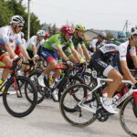 02.06.2018 13.Międzynarodowy Wyścig Kolarski Szlakiem Walk Majora Hubala. Etap Skarżysko - Kamienna  do Kazimierzy Wielkiej / Jarosław Kubalski / Radio Kielce