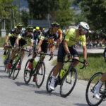 02.06.2018 13.Międzynarodowy Wyścig Kolarski Szlakiem Walk Majora Hubala. Etap Skarżysko - Kamienna  do Kazimierzy Wielkiej / Jarosław Kubalski / Radio Kielce