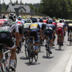 02.06.2018 13.Międzynarodowy Wyścig Kolarski Szlakiem Walk Majora Hubala. Etap Skarżysko - Kamienna  do Kazimierzy Wielkiej / Jarosław Kubalski / Radio Kielce