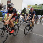 02.06.2018 13.Międzynarodowy Wyścig Kolarski Szlakiem Walk Majora Hubala. Etap Skarżysko - Kamienna  do Kazimierzy Wielkiej / Jarosław Kubalski / Radio Kielce