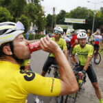 02.06.2018 13.Międzynarodowy Wyścig Kolarski Szlakiem Walk Majora Hubala. Etap Skarżysko - Kamienna  do Kazimierzy Wielkiej / Jarosław Kubalski / Radio Kielce