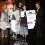 02.05.2018 Kielce. KCK. Gala finałowa 20. Międzynarodowego Konkursu Off Fashion. I miejsce Jing Chen / Jarosław Kubalski / Radio Kielce