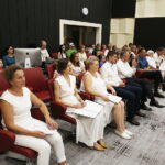 02.05.2018 Radio Kielce. Agata Steczkowska wystąpiła w Studiu Gram z chórem dziecięcym / Jarosław Kubalski / Radio Kielce