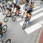 03.06.2018 13. Międzynarodowy Wyścig Kolarskie Szlakiem Walk Majora Hubala. IV etap. Radoszyce - Końskie / Jarosław Kubalski / Radio Kielce