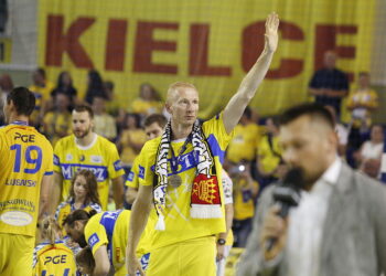 03.06.2018 Kielce. Mecz finałowy PGNiG Superligi PGE Vive Kielce - Wisła Płock. PGE Vive Kielce zdobyło Mistrza Polski po raz piętnasty. Karol Bielecki / Jarosław Kubalski / Radio Kielce