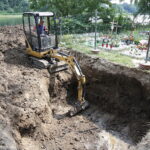 04.06.2018 Kielce. Cmentarz na Piaskach. Łączka. Poszukiwania ofiar terroru komunistycznego / Jarosław Kubalski / Radio Kielce