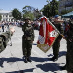 08.06.2018 Kielce. Przysięga elewów na Placu Wolności / Jarosław Kubalski / Radio Kielce