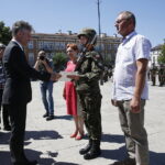 08.06.2018 Kielce. Przysięga elewów na Placu Wolności / Jarosław Kubalski / Radio Kielce