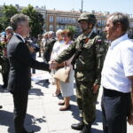 08.06.2018 Kielce. Przysięga elewów na Placu Wolności / Jarosław Kubalski / Radio Kielce