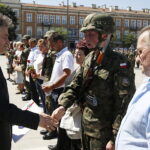 08.06.2018 Kielce. Przysięga elewów na Placu Wolności / Jarosław Kubalski / Radio Kielce