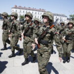 08.06.2018 Kielce. Przysięga elewów na Placu Wolności / Jarosław Kubalski / Radio Kielce