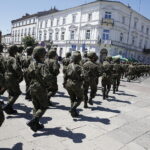 08.06.2018 Kielce. Przysięga elewów na Placu Wolności / Jarosław Kubalski / Radio Kielce