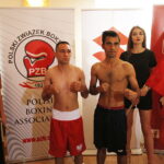 08.06.2018 Kielce. Oficjalne ważenie zawodników przed meczem bokserskim Polska - Turcja / Jarosław Kubalski / Radio Kielce