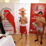 08.06.2018 Kielce. Oficjalne ważenie zawodników przed meczem bokserskim Polska - Turcja / Jarosław Kubalski / Radio Kielce