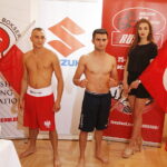 08.06.2018 Kielce. Oficjalne ważenie zawodników przed meczem bokserskim Polska - Turcja / Jarosław Kubalski / Radio Kielce