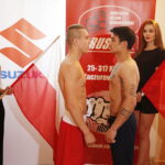 08.06.2018 Kielce. Oficjalne ważenie zawodników przed meczem bokserskim Polska - Turcja / Jarosław Kubalski / Radio Kielce