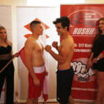 08.06.2018 Kielce. Oficjalne ważenie zawodników przed meczem bokserskim Polska - Turcja / Jarosław Kubalski / Radio Kielce