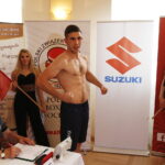 08.06.2018 Kielce. Oficjalne ważenie zawodników przed meczem bokserskim Polska - Turcja / Jarosław Kubalski / Radio Kielce