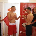 08.06.2018 Kielce. Oficjalne ważenie zawodników przed meczem bokserskim Polska - Turcja / Jarosław Kubalski / Radio Kielce