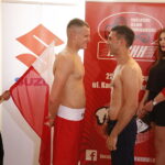 08.06.2018 Kielce. Oficjalne ważenie zawodników przed meczem bokserskim Polska - Turcja / Jarosław Kubalski / Radio Kielce