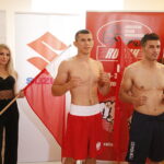 08.06.2018 Kielce. Oficjalne ważenie zawodników przed meczem bokserskim Polska - Turcja / Jarosław Kubalski / Radio Kielce