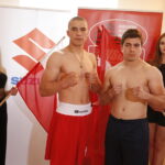 08.06.2018 Kielce. Oficjalne ważenie zawodników przed meczem bokserskim Polska - Turcja / Jarosław Kubalski / Radio Kielce