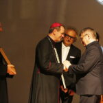 11.06.2018 Kielce. Medale Per Artem ad Deum. Gala w Kieleckim Centrum Biznesu. Aleksander Sokurow, rosyjski reżyser i scenarzysta / Jarosław Kubalski / Radio Kielce