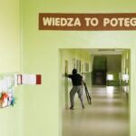 12.06.2018 Kielce. SP nr 24. Zdjęcia do filmu edukacyjnego: jak zachowywać się podczas ataku terrorystycznego na szkołę / Jarosław Kubalski / Radio Kielce