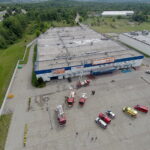 14.06.2018 Kielce. Pożar hali dawnego centrum handlowego „Praktiker” / Jarosław Kubalski / Radio Kielce