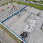 14.06.2018 Kielce. Pożar hali dawnego centrum handlowego „Praktiker” / Jarosław Kubalski / Radio Kielce